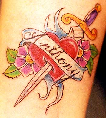 The heart tattoo is one of the most common and the most popular tattoo