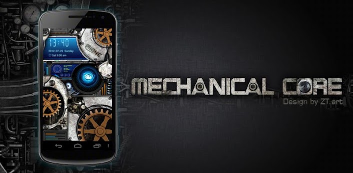 Metal core GO Locker Theme v1.0 Apk Free