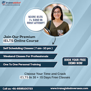 Online IELTS Classes in Delhi: Transglobal IELTS Academy