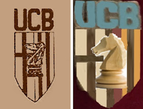 Emblemas de la Sección de Ajedrez de la Unión Cooperatista Barcelonesa