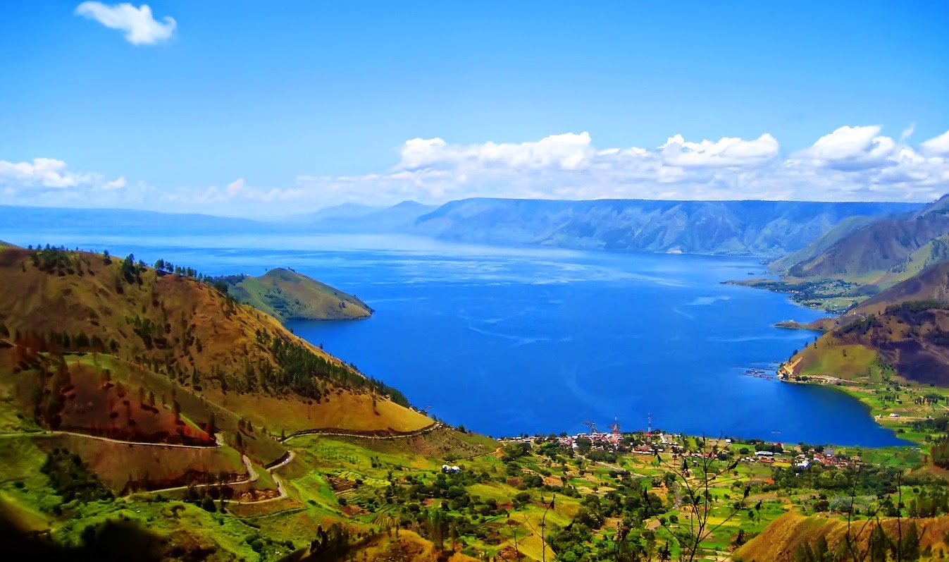 LAKE TOBA in North Sumatra 