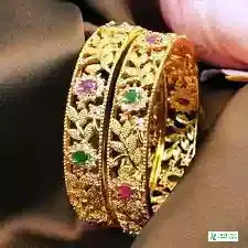 Stone Bangles Designs - Girls Hand Bangles Designs - Silk Bangles Pics - Beautiful Bangles Pic - churi pic - NeotericIT.com - Image no 17