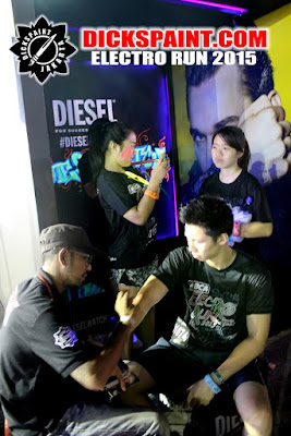 face painting uv glow jakarta