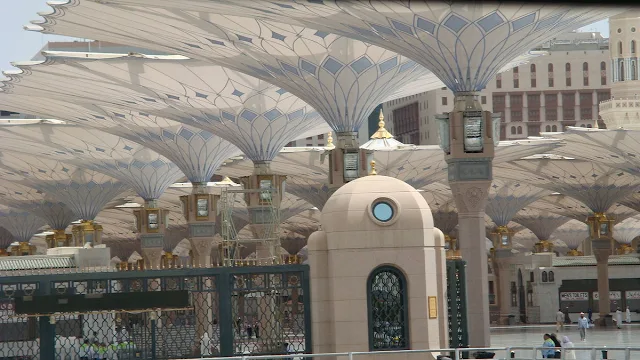 لساحات المسجد النبوي