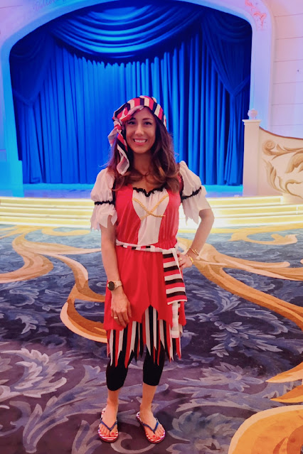 Pirate night on Disney Wish cruise, Pirate outfit for cruise