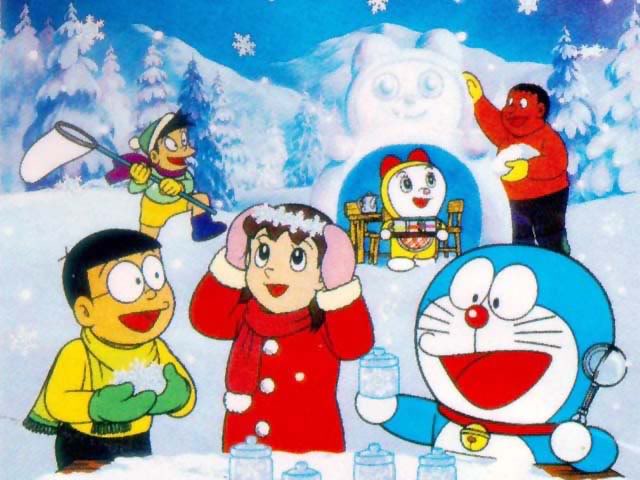 50 Wallpaper  Gambar  Kartun Doraemon  Koleksi Gambar 