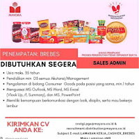 loker mayora brebes