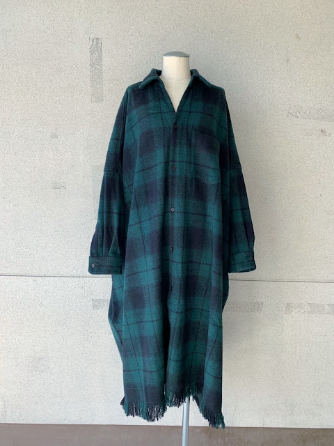 ZUCCa【ズッカ】ネルチェックワンピース◆八十八/丸亀香川県・eighty88eight/新居浜愛媛県エイティエイト