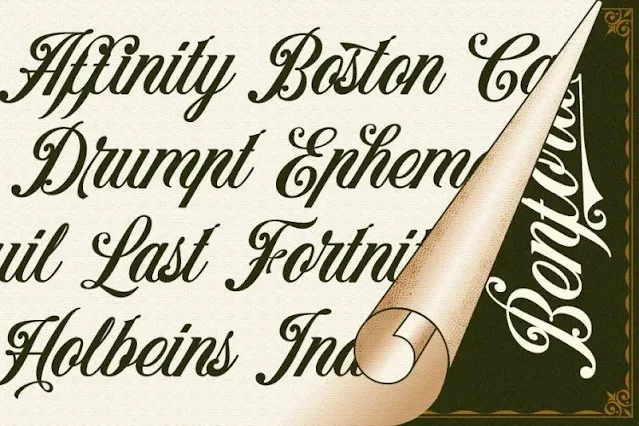 Benford Vintage Font
