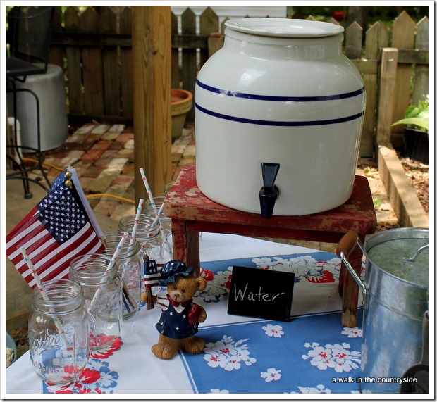 4th of July Beverage Station