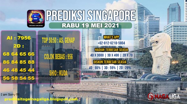 PREDIKSI SINGAPORE  RABU 19 MEI 2021