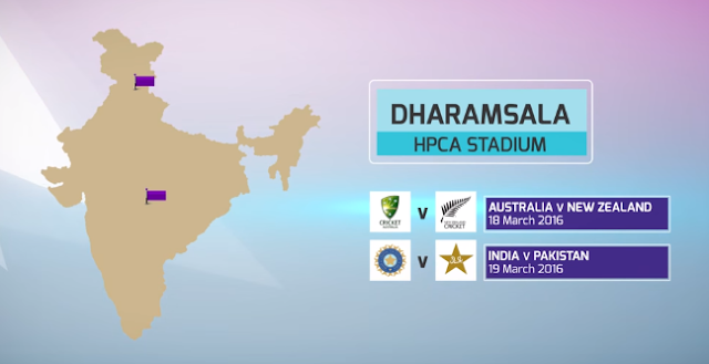 iCC World T20 2016 Schedule - Dharamsala HPCA Stadium
