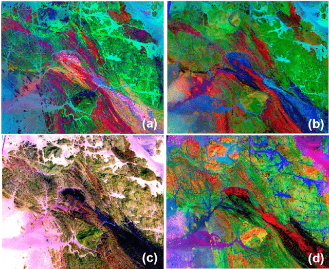 ASTER Ratio Geology Indices