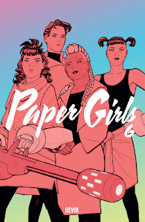 Paper Girls #5 e #6, de Brian K. Vaughan e Cliff Chiang  - Devir