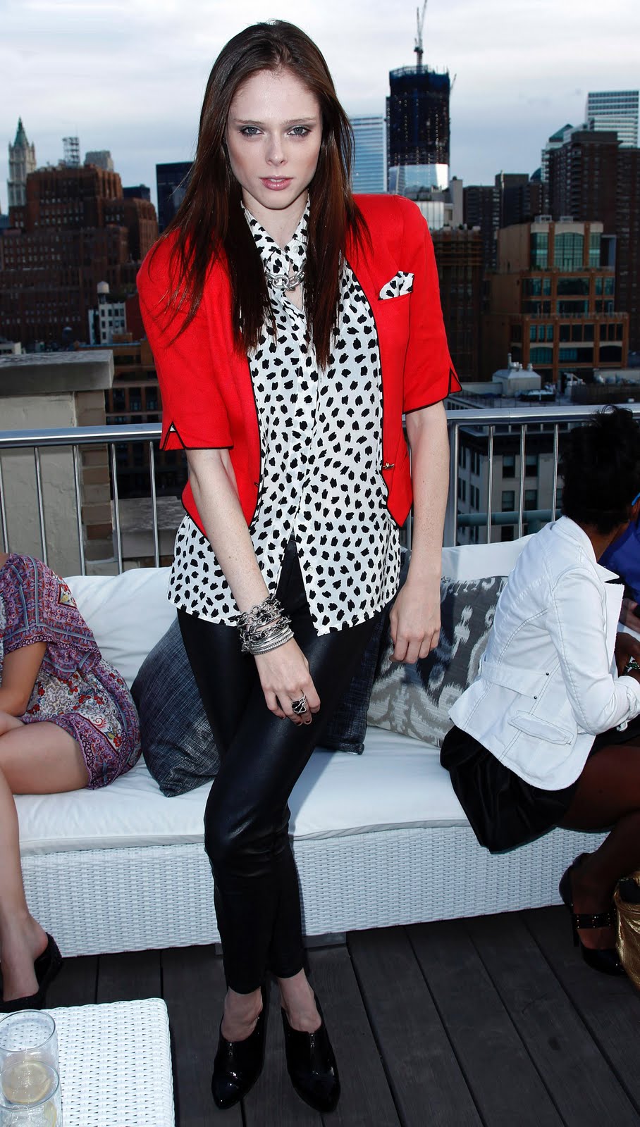 Coco Rocha Attends David Yurman's 'Sunset Over the Hudson' Event