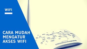 cara mudah mengatur akses wifi modem tp link