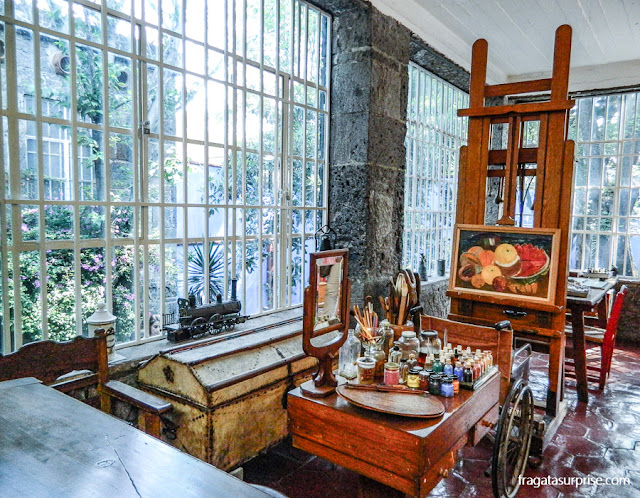 Ateliê de Frida Kahlo, Museu Frida Kahlo, Cidade do México