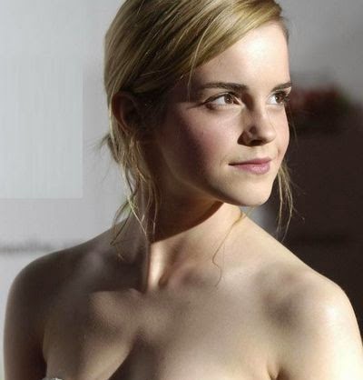 Actress Emma Watson Hot Pic Nude Naked Bikini Toppless Topless Porn