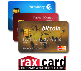 Perfest Moneu Atm Debit Card Bitcoin Atm Card Raxcard - 