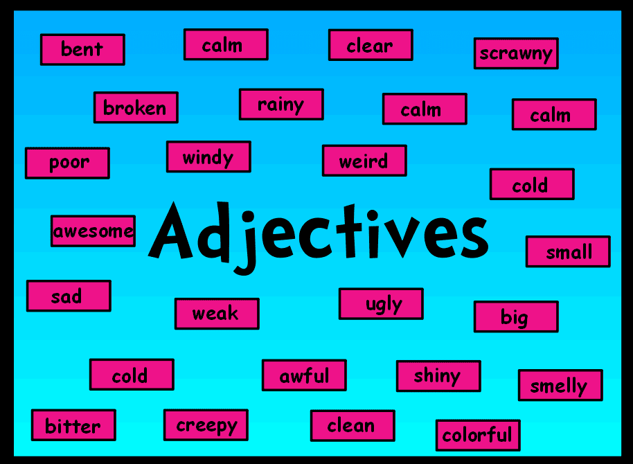 ADJECTIVES & ADVERBS (with images) · ndogan · Storify