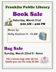 Library Book Sale - Mar 21 - 22