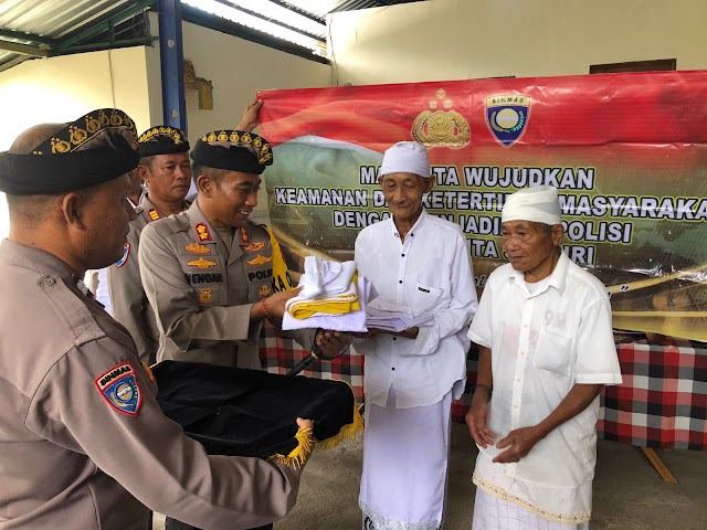 Jumat Curhat Polsek Bebandem Polres Karangasem Di Br. Dinas Dukuh, Desa Sibetan, Kecamatan Bebandem. 