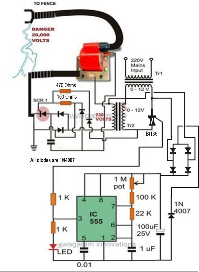 12 Volt Fence Charger Schematic, 12, Get Free Image About ...