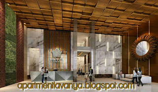 Fasilitas Lobby Lavanya Garden Residences Apartment Cinere