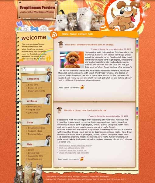 Queen Cat Blogger Template  Lowongan kerja daerah 2017