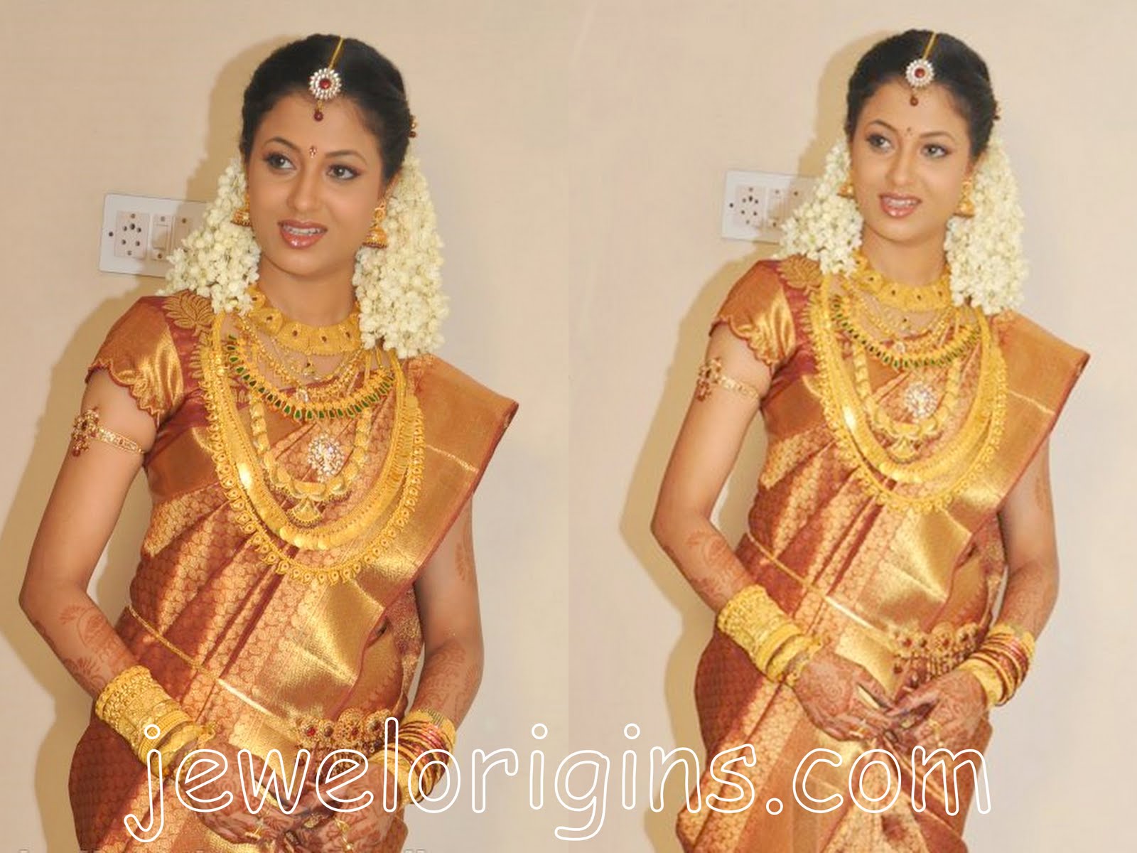 south indian wedding gold