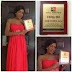 NOLLYWOOD ACTRESS CHIKA IKE WOWS IÑ RED AS SHE’S HONOURED WITH HOG AWARD{via@234VIBES}