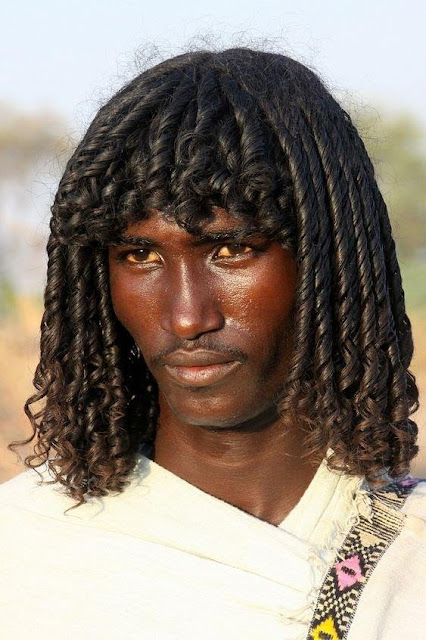 Meet The Tribe Of Africans, Where The Men Plait Their Hairs