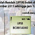 Semakan Keputusan Ujian Penilaian Sekolah Rendah UPSR 2011 Melalui SMS