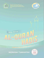  mata pelajaran PAI dan Bahasa Arab untuk kelas  Download Buku K13 PAI dan Bahasa Arab MTs Kelas 9