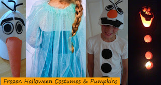 Disney Frozen Halloween costumes elsa olaf