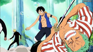 ワンピースアニメ シャボンディ諸島編 402話 ロロノア・ゾロ Roronoa Zoro | ONE PIECE Episode 402