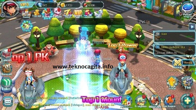 cara dan tip bermain poke arena android