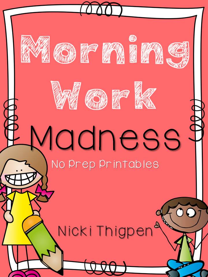 http://www.teachersnotebook.com/product/nickit/morning-work-madness