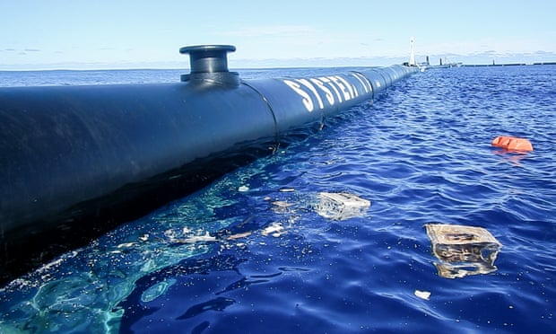 Boyan Slat’s Ocean Cleanup System nicknamed ‘Wilson’ broke when first deployed, but its creator is buoyant about the second attempt to clean up the Great Pacific garbage patch.