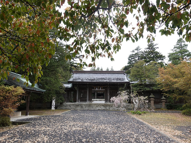 鳥取県西伯郡大山町名和　名和神社　参道