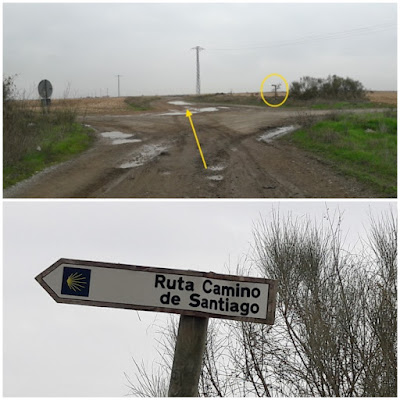 Camí de Sant Jaume de Compostela, etapa entre Fraga (Osca) i Candasnos (Osca), camí paral·lel a la carretera N-II Camino Cañada Real de Aragón