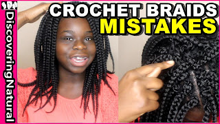 How To CROCHET BRAIDS HAIR | DiscoveringNatural