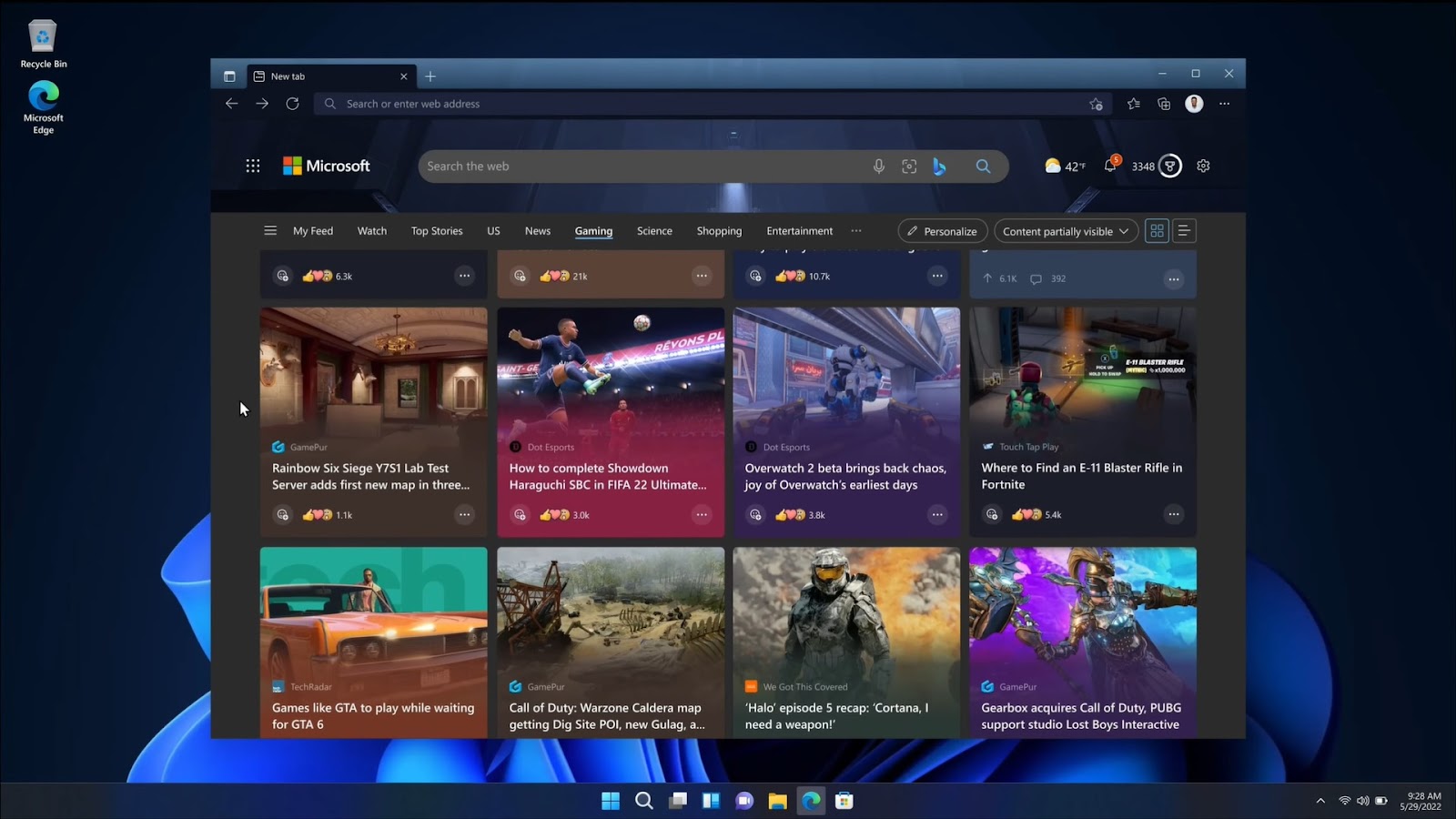 Microsoft Bringing Dedicated Xbox Gaming New Tab Page to Edge Web Browser •  iPhone in Canada Blog