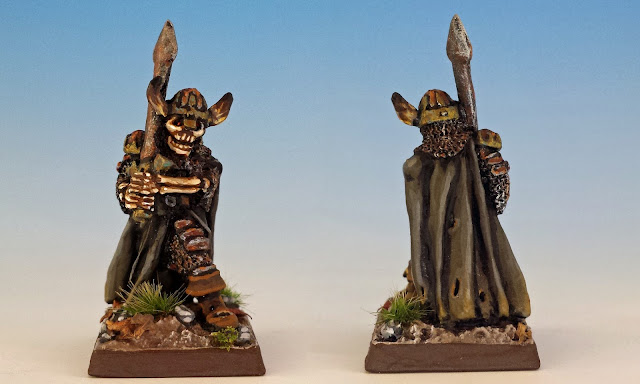 Lord Krell, painted miniature for Terror of the Lichemaster