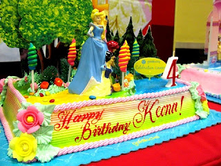 Disney Princess theme Birthday cake - Goldilocks