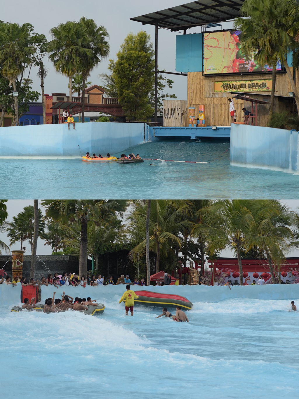 Seharian Di Hawai Waterpark Dan Malang Night Paradise Bareng