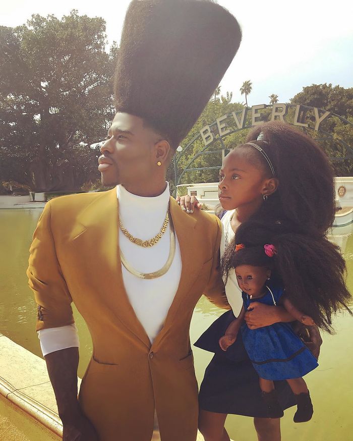 Father & Daughter Duo Takes Over The Internet With Their Natural Hairdos - ‘I put my child on a pedestal. What my daughter knows is that if she loves herself first, love will align in her friendships, relationships, and all aspects of her life’