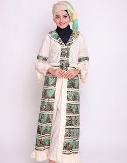 Model Baju Gamis Batik Wanita Muslimah