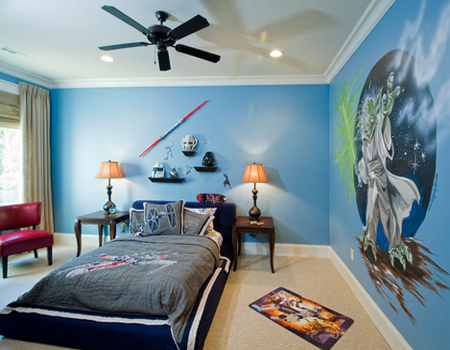 Blue Boy Bedroom Painting Ideas