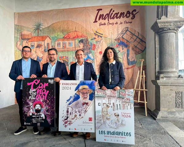 Programa de Carnaval e Indianos 2024 de Santa Cruz de La Palma: Diez intensos días de diversión en los carnavales